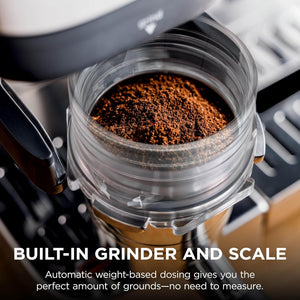 Ninja Luxe Cafe Premier ES601UK Bean to Cup Coffee Machine - Silver & Black