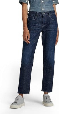 G-STAR RAW Womens Kate Boyfriend Jeans Worn Deep Marine 28W 32L D15264-B767