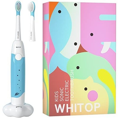 WHITOP ED01 Kids Electric Toothbrush Rechargeable Sonic Waterproof Timer