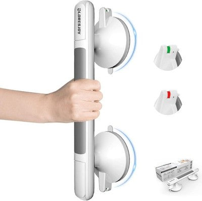 Suction Bathroom Grab Rails Shower Handles Elderly Disabled Portable Safety Aid