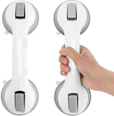 Bathroom Suction Grab Rail Safety Handle for Shower Bath Tiles