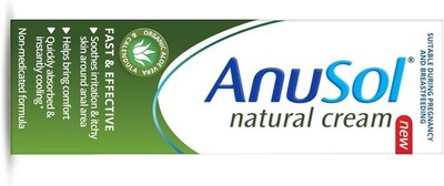 Anusol Natural Cream Piles Treatment 30G Hemorrhoids Relief