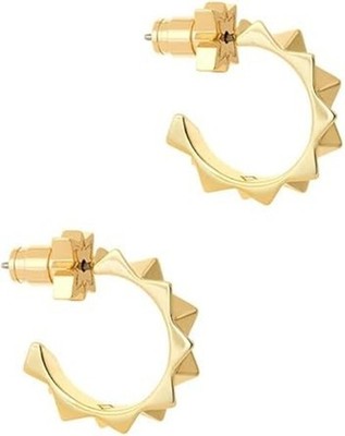 All We Are Sobek Mini Hoop Earring - Gold Tone