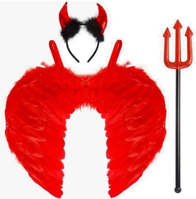 Red Angel Wings Angel Wings Red Angel Costume Red Fairy Wings Red Angel Costume