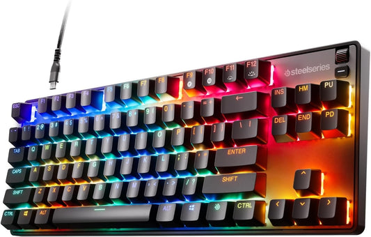 SteelSeries Apex 9 TKL Optical Gaming Keyboard Adjustable Actuation