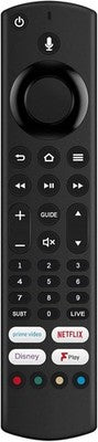 VINABTY RM-C3255 3-in-1 Voice Remote for Ferguson TV Netflix Disney+
