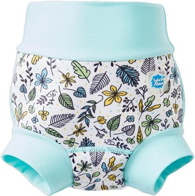 Splash About Baby&Toddler Swim Nappy Reusable Small 0-3Mnths Leaves