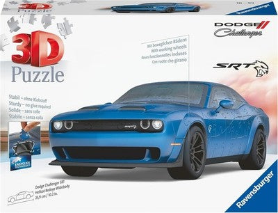 Ravensburger Dodge Challenger Hellcat Redeye 3D Jigsaw Puzzle 108 Pieces