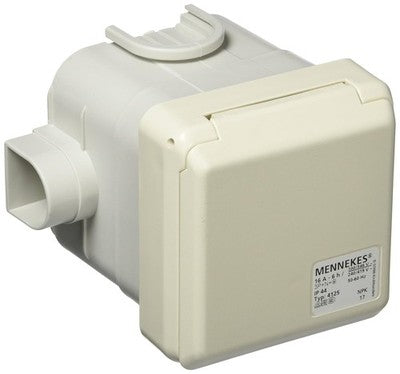 Mennekes CEE Socket Base CEPEX-TH 400V 16A 5-Pole IP44 101100357