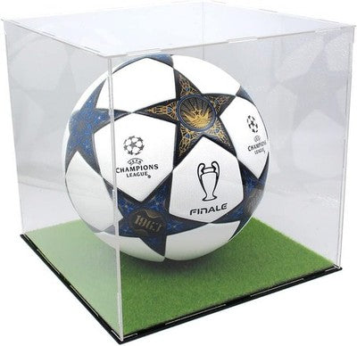 Transparent Display Box for Football Basketball Volleyball Toys Model Display