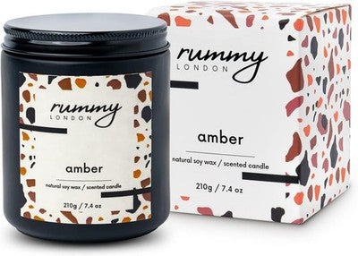 Rummy London Scented Candles Natural Soy Wax High Essence Rate 210G 7.4 Oz