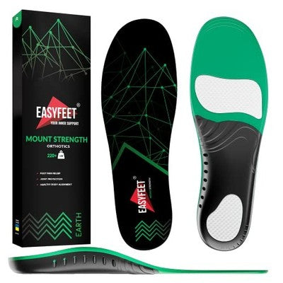 220+ lbs Plantar Fasciitis Strong Arch Support Insoles Inserts Men Women