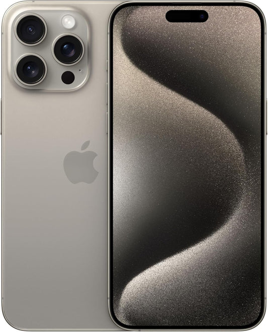 Apple iPhone 15 Pro Max Natural Titanium 256GB 5G Unlocked & SIM Free Smartphone — Natural Titanium