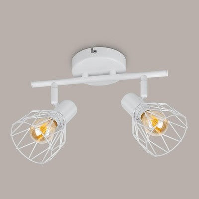 Kimjo 2-Way Rotatable Ceiling Spotlight E14 Spot Light Fitting