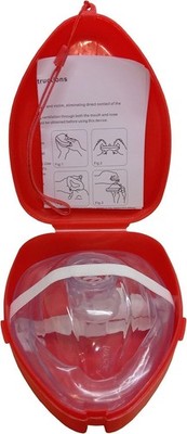 Pocket Cpr Resuscitation Face Mask With Valve - Safety Gear