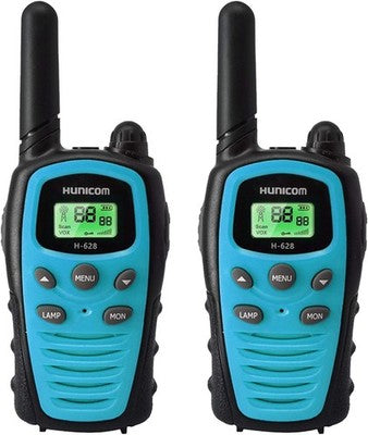 Walkie Talkies Adults Long Range PMR 5km VOX LCD Flashlight Radios Set