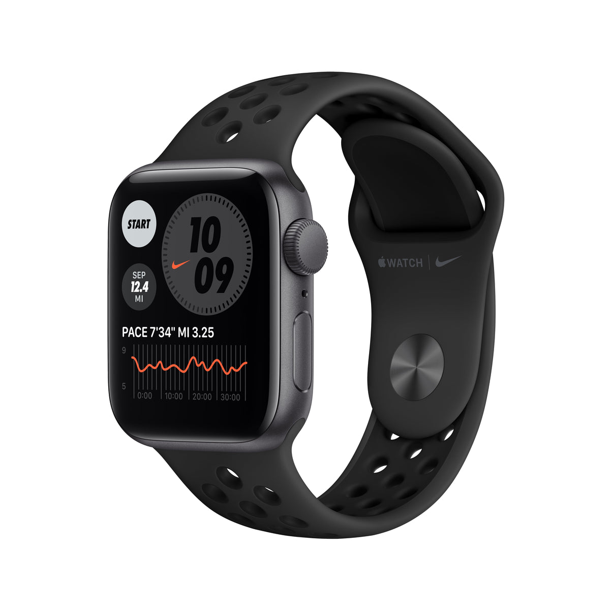 Apple Watch SE Nike (GPS, 40mm) Space Grey Case + Anthracite Nike Strap