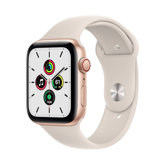 Apple Watch SE 1st Gen (GPS, 40mm) Gold Aluminium Case + Starlight Strap