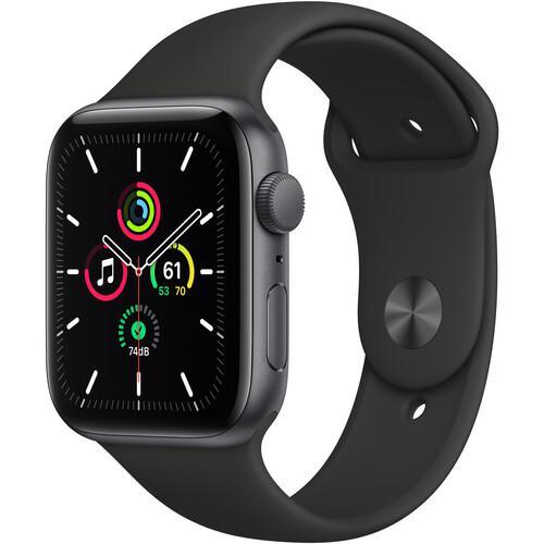 Apple Watch SE (GPS, 40mm) Space Grey Case + Midnight Strap