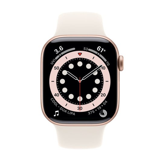 Apple Watch Series 6 (Gps, 40mm) Gold Aluminium Case + Starlight Strap