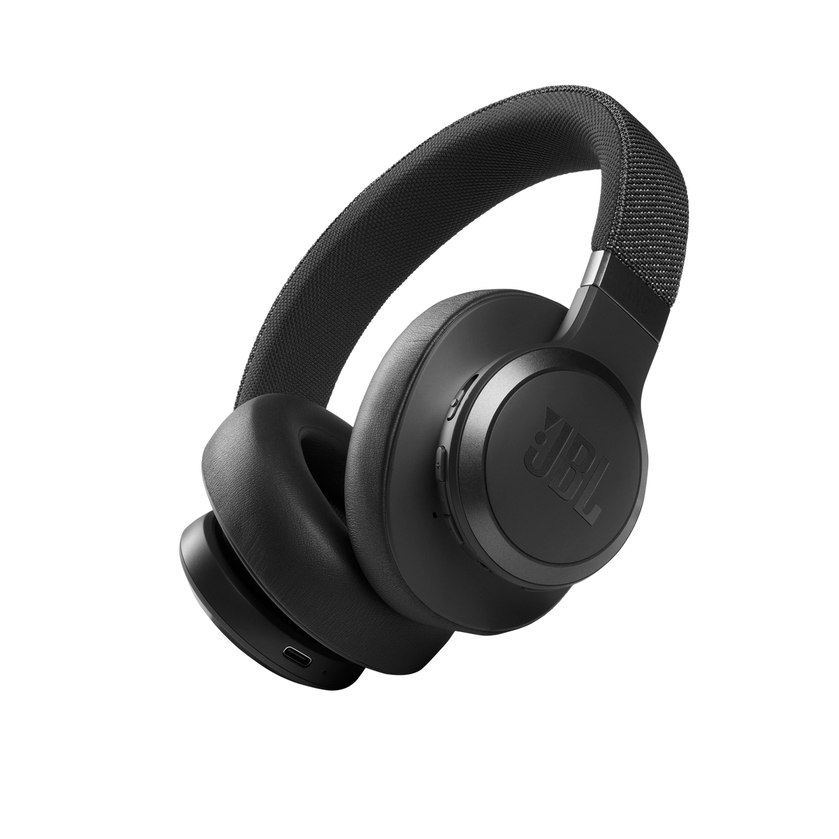 JBL Live 660NC Wireless Bluetooth Noise Cancelling Headphones - Black