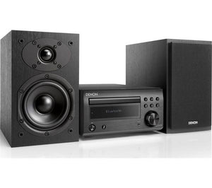 Denon DM-41DAB Wireless Hi-Fi Micro System DAB Radio Stereo - Black