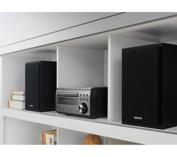 Denon DM-41DAB Wireless Hi-Fi Micro System DAB Radio Stereo - Black