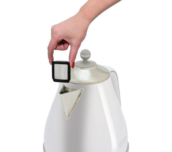DELONGHI Icona Capitals KBOC3001.W Jug Kettle White