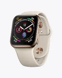 Apple Watch Series 4 (GPS+Cellular, 40mm) Gold Stainless Steel + Stone Strap
