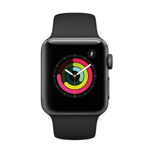 Apple Watch Series 3 (GPS, 38mm) Space Grey Case + Black Strap