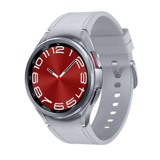 Samsung Galaxy Watch 6 Classic (Cellular, 47mm) Silver Steel Case + Silver Strap