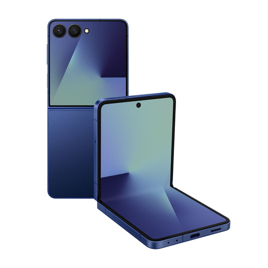 Samsung Galaxy Z Flip7 Shadow Blue 6.9" 512GB 5G Unlocked & SIM Free Smartphone