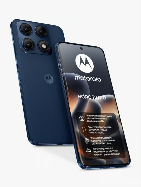 Motorola Edge 70 Pro Titan 512GB 5G Unlocked & SIM Free Phone