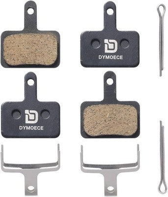Dymoece 2 Pairs Resin Disc Brake Pads For Shimano Deore Tektro Trp