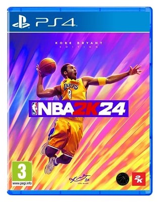 NBA 2K24 PS4 Kobe Bryant Edition Exclusive Bonus DLC Basketball Game