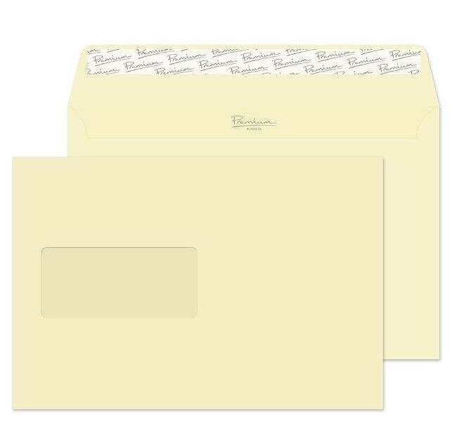 Blake Premium Business Vellum Wove Window Wallet 500 Pack 162X229mm