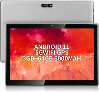 HAOVM tablet, tablets 10 inch Android Tablet, 3GB RAM,64GB Storage,5G WiFi Grey