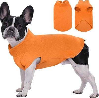 Kuoser Dog Coat Windscreen Dog Jacket Comfortable Medium Orange