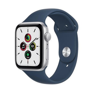 Apple Watch SE1 (GPS, 40mm) Silver Aluminium Case + Abyss Blue Strap