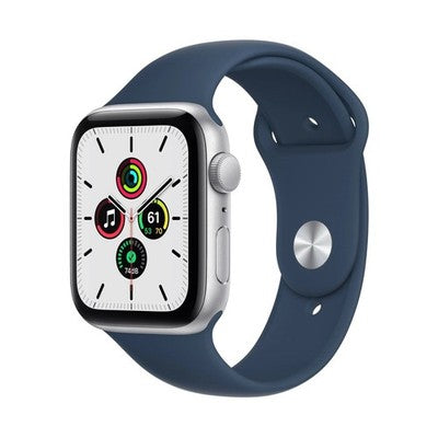 Apple Watch SE1 (GPS, 40mm) Silver Aluminium Case + Abyss Blue Strap