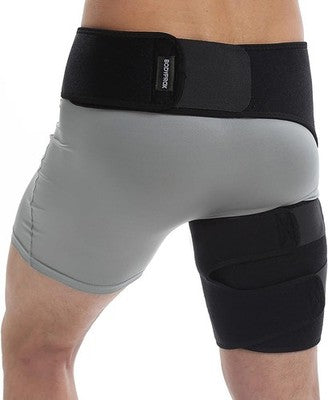Bodyprox Groin Support Bandage Adjustable Compression Hip Thigh Sciatica Relief