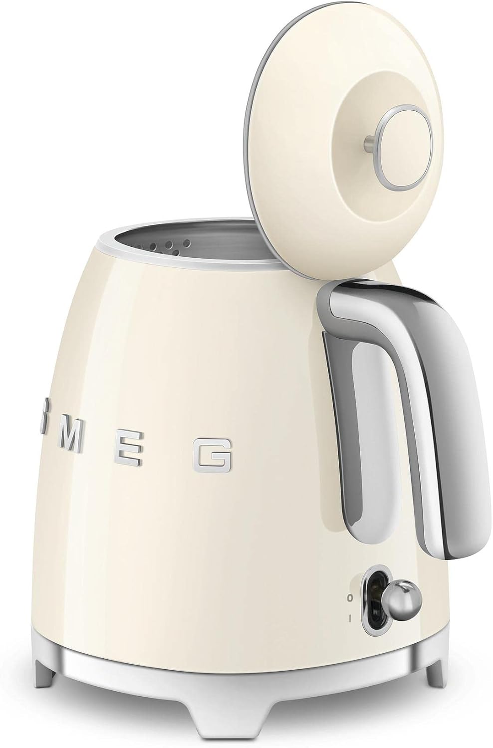 Smeg Mini kettle KLF05CREU cream finish with Smeg 3D logo 