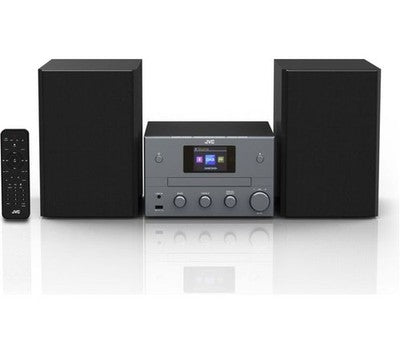 JVC UX-D425B Bluetooth Traditional Hi-Fi System - Gun Metal