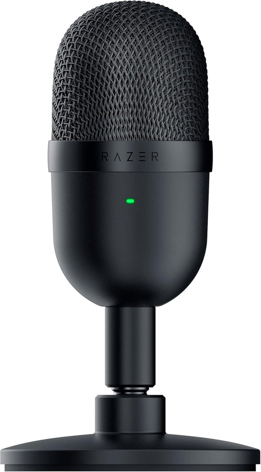 Razer Seiren Mini USB Condenser Microphone Supercardioid Streaming Black