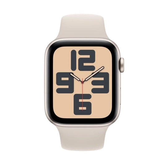 Apple Watch SE 2nd Gen (GPS, 40mm) Starlight Aluminium Case + Starlight Strap