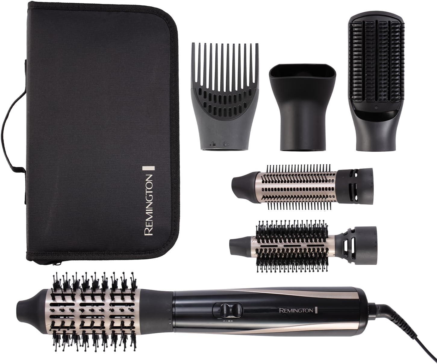 Remington Blow Dry Hair Brush Style Air Styler Curling Brush For All Hair AS7700