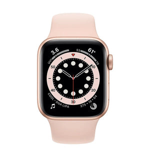 Apple Watch Series 4 (GPS, 44mm) Gold Aluminium Case + Pink Strap