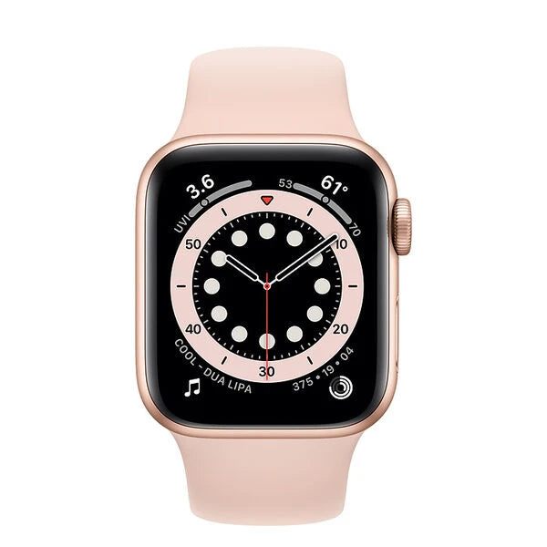 Apple Watch Series 4 (GPS, 44mm) Gold Aluminium Case + Pink Strap