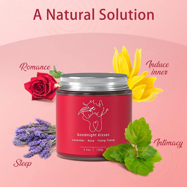 Scented Candles Set, Curated to Promote Intimacy Romantic Candles Gift -Relax NEW - Rebx.co.uk