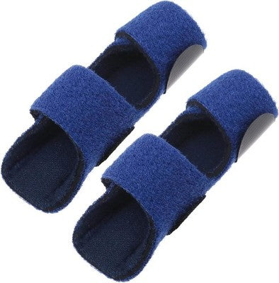 Ototec 2X Blue Finger Support Splints With Aluminium Plate Pain Relief